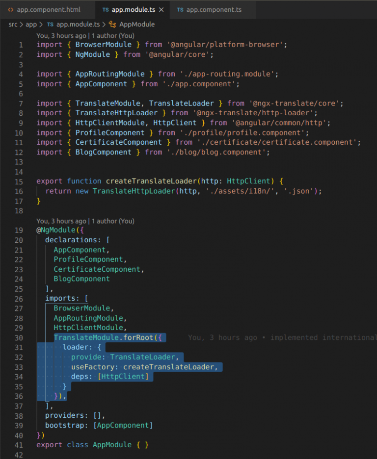 Implement Internationalization (i18n) In Angular Application